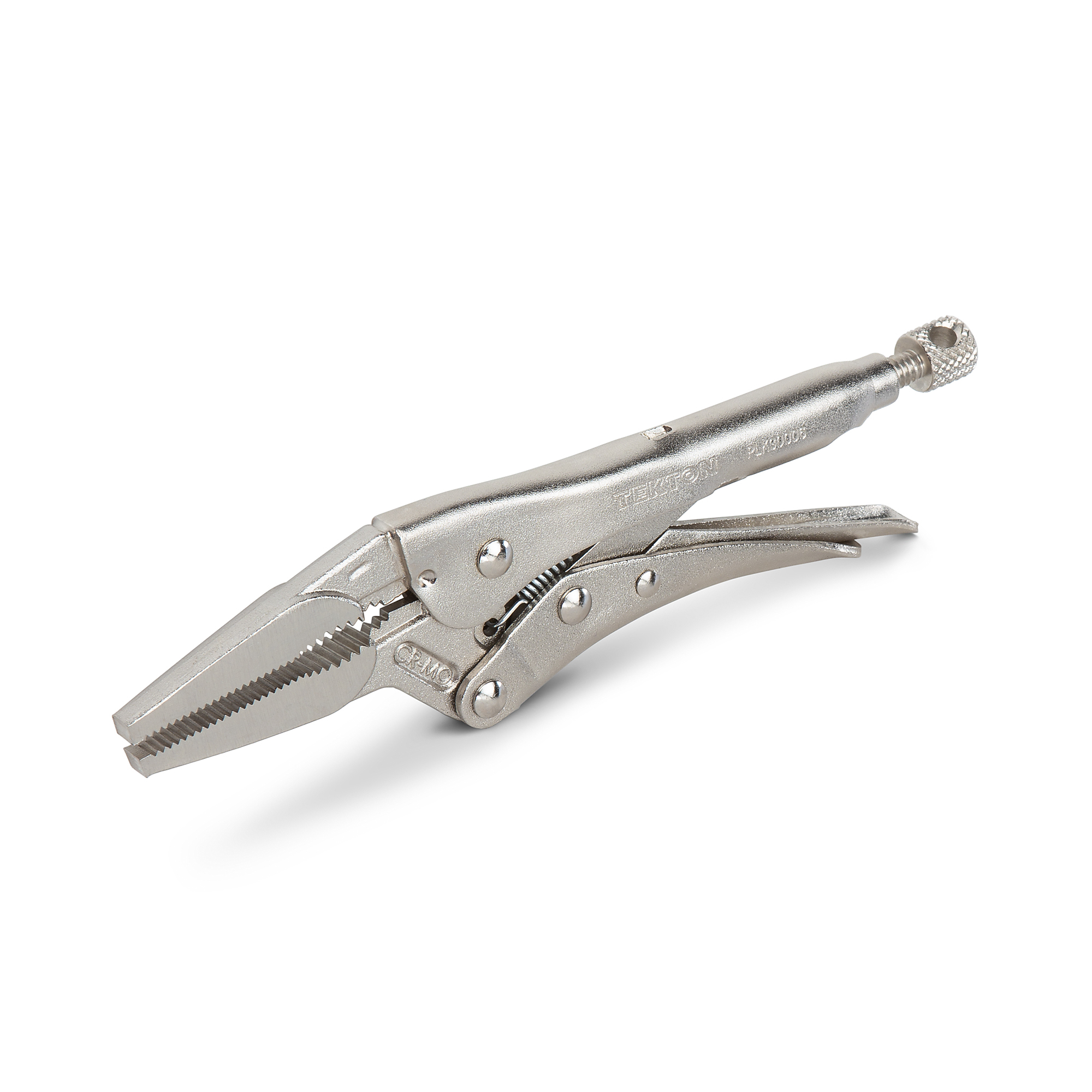 TEKTON 6 Inch Long Nose Locking Pliers | PLK30006
